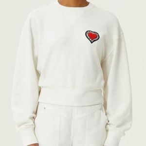 Rebecca Minkoff Women’s SzL Sweatshirt With Patch
